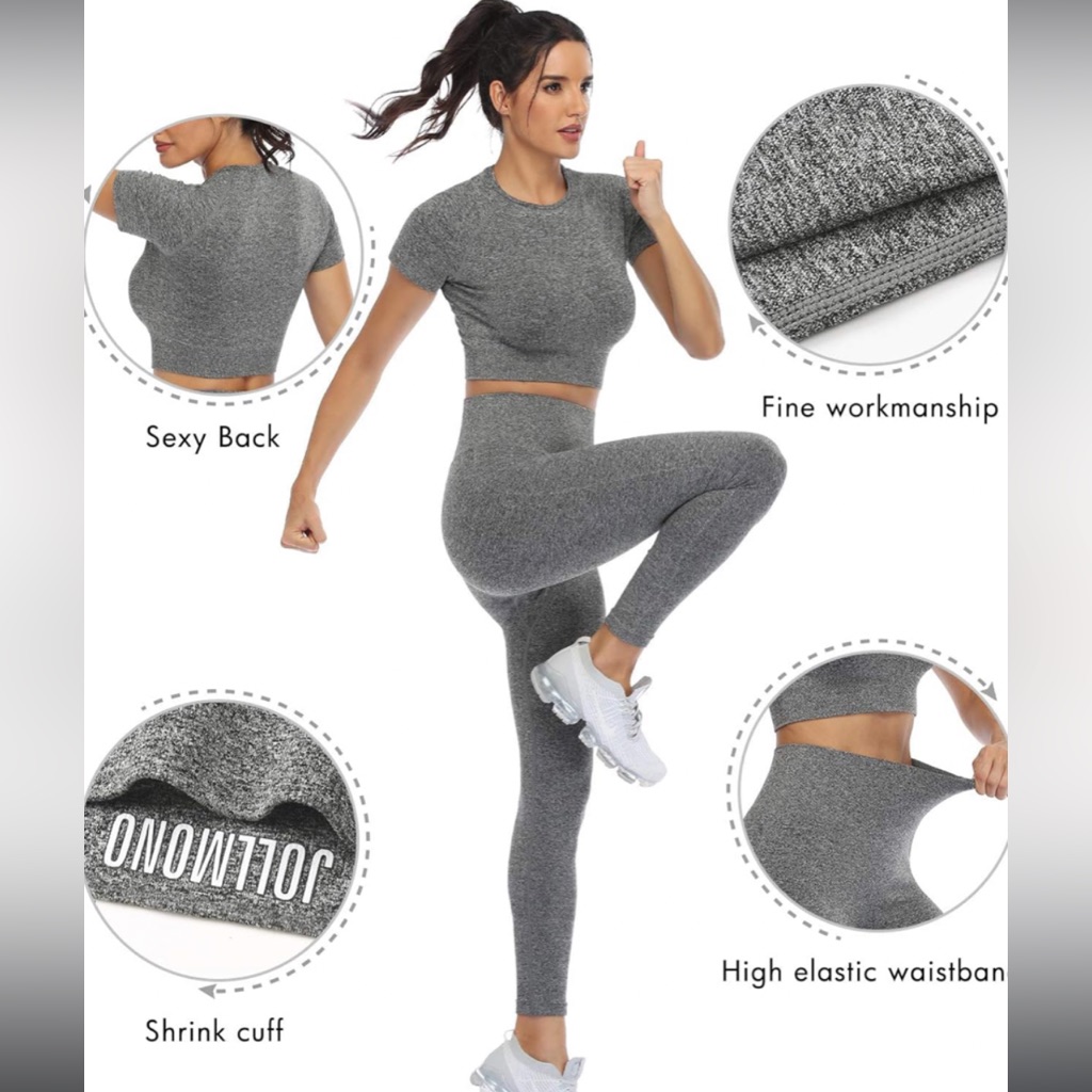Grey Workout Set